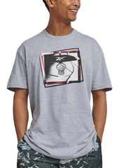 Reebok Men's B-Ball Hoop Graphic T-Shirt - White