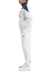 Reebok Men's Classics Vector Zip-Front Track Jacket - White