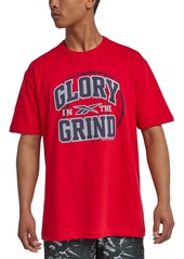 Reebok Men's Glory Grind Graphic T-Shirt - Black/vector Blue