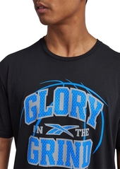 Reebok Men's Glory Grind Graphic T-Shirt - Black/vector Blue