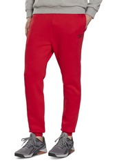 Reebok Men's Identity Classic Fleece Drawstring-Waist Logo Jogger Pants - Vector Red / Black