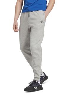Reebok Men's Identity Classic Fleece Drawstring-Waist Logo Jogger Pants - MGH