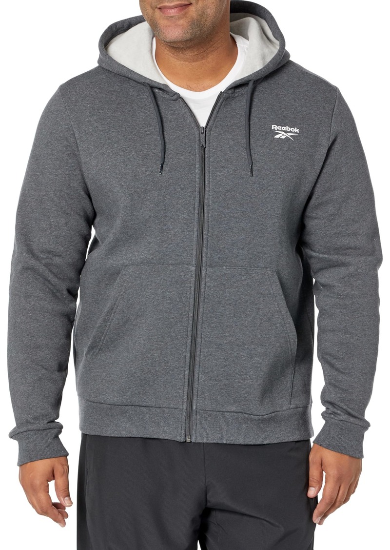 Reebok Men's Identity Fleece Full-Zipper Sweatshirt  M