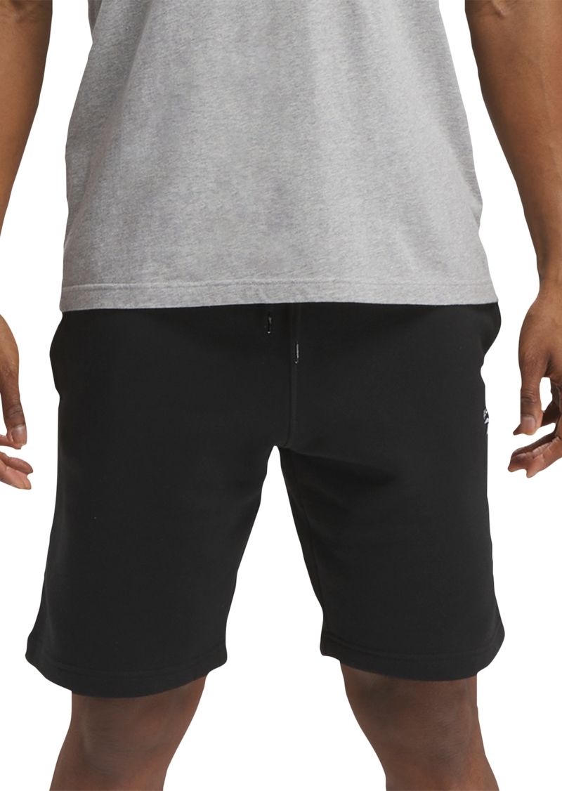 Reebok Men's Identity Small Logo Fleece Shorts - Black/wht