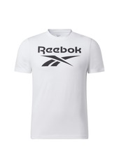 Reebok Men's Identity Stacked Logo T-Shirt  XL