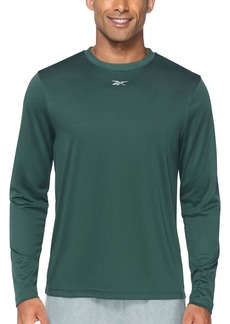Reebok Men's Long-Sleeve Swim Shirt - Green