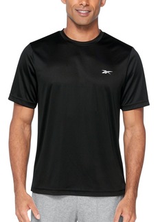 Reebok Men's Quick-Dry Logo Swim T-Shirt - Black