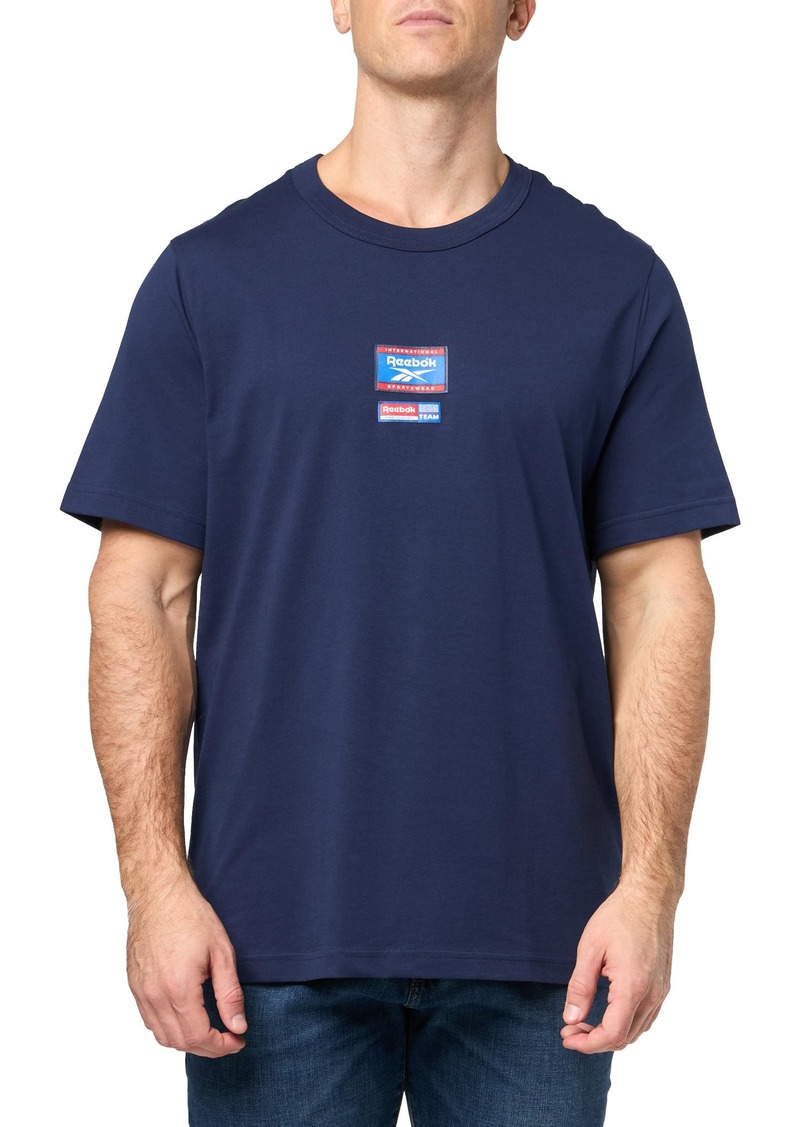 Reebok Men's Regular Identity Badge Tee