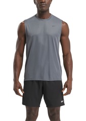 Reebok Men's Train Regular-Fit Sleeveless Tech T-Shirt - Black