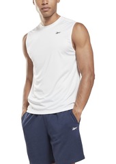 Reebok Men's Train Regular-Fit Sleeveless Tech T-Shirt - Cold Grey