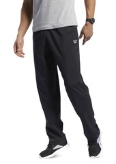 Reebok Men's Training Essentials Classic-Fit Moisture-Wicking Drawstring Pants - Vector Navy / Wht