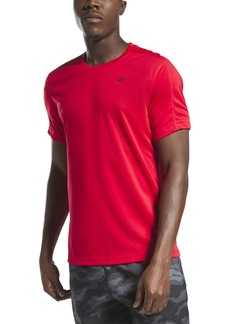 Reebok Men's Training Moisture-Wicking Tech T-Shirt - Vector Red