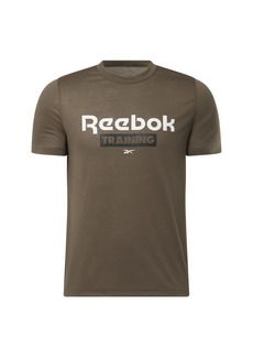 Reebok Men's Training Speedwick Graphic Tee Shirt  M