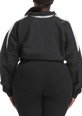 Reebok Plus Size Classics Franchise Track Jacket - Night Black