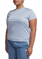 Reebok Plus Size Performance Tech Short-Sleeve Tee - Cold Grey