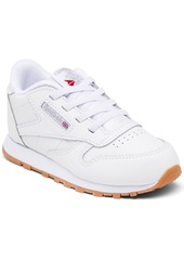 Reebok Toddler Kids Classic Leather Casual Sneakers from Finish Line
