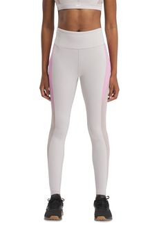 Reebok Women's Active Lux High-Rise Colorblocked Tights - Moonstone/Ash