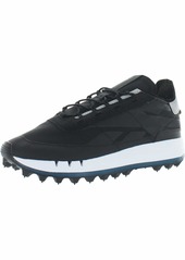 Reebok Women's Classic Leather Legacy 83 Sneaker Black/White/neon Blue