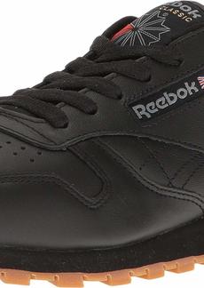 Reebok Women's Classic Leather Sneaker Black/Gum