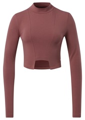 Reebok Women's Classics Wardrobe Essentials Long Sleeve Trend Top  L