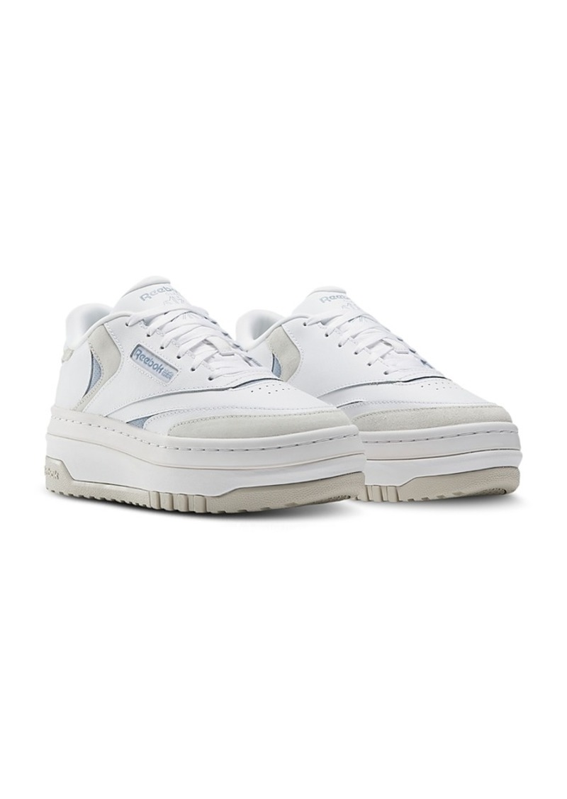 Reebok Women's Club C Extra Platform Low Top Sneakers