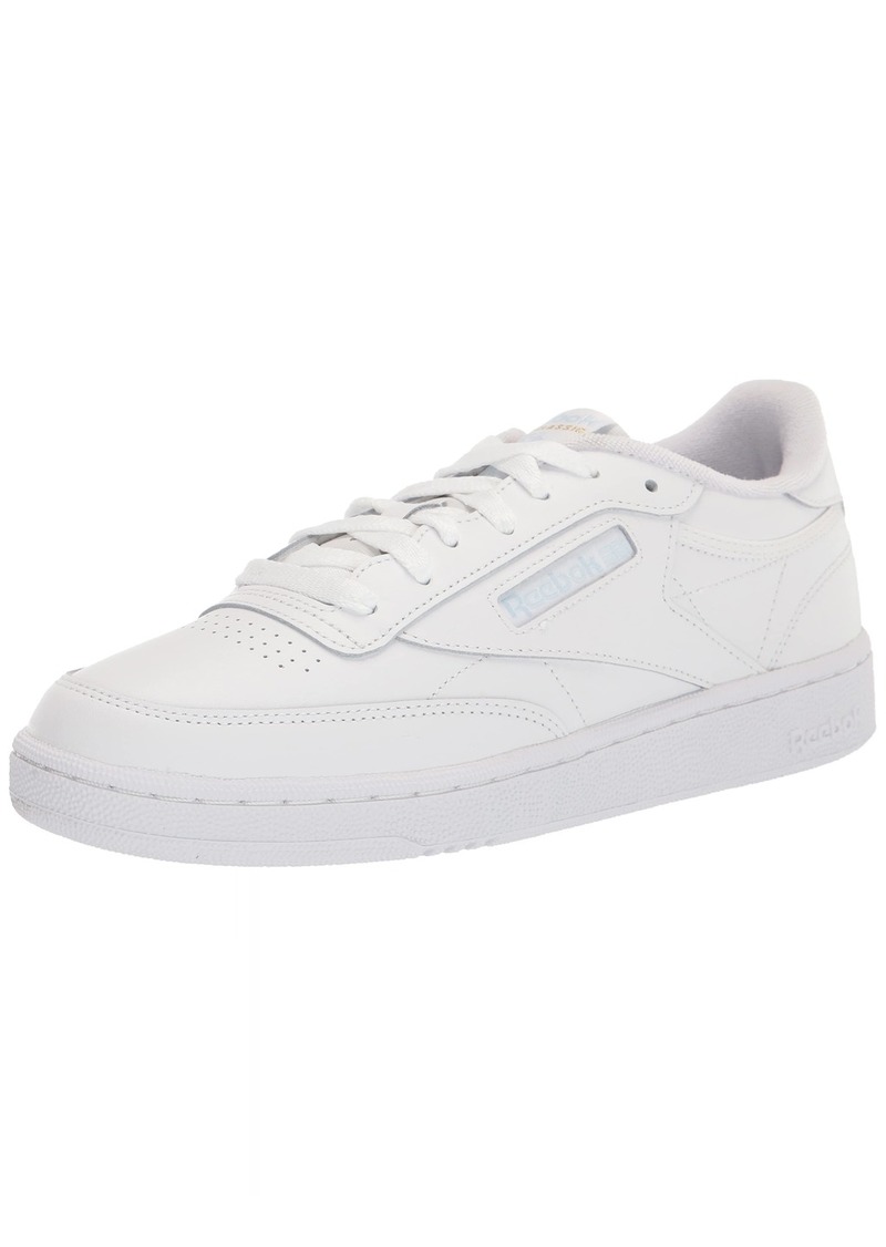 Reebok Women's Club C 5 Walking Shoe FTWR White/FTWR White/Glass Blue