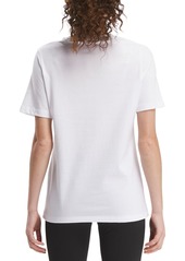 Reebok Women's Cotton Vector Graphic Short-Sleeve Tee - White