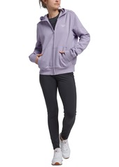 Reebok Women's Fleece Full-Zip Hoodie - Dusk Purple