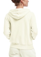 Reebok Women's French Terry Zip-Front Hoodie - Chalk Melange