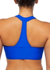 Reebok Women's High-Neck T-Back Bikini Top - Blue