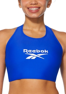 Reebok Women's High-Neck T-Back Bikini Top - Blue