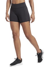 Reebok Women's Lux High-Rise Sweat-Wicking Short - Black