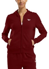 Reebok Women's Fleece Full-Zip Hoodie - Dusk Purple