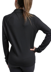 Reebok Women's Identity Performance Quarter Zip Top - Black