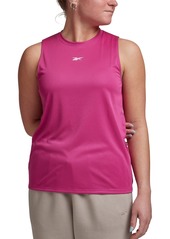 Reebok Women's Identity Performance Sleeveless Tank Top - White