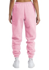 Reebok Women's Identity Small Logo Fleece Joggers - Astro Rose