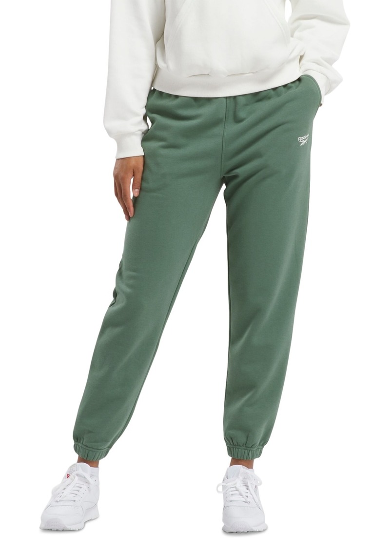 Reebok Women's Identity Straight-Leg Jogger Pants - Escape Green