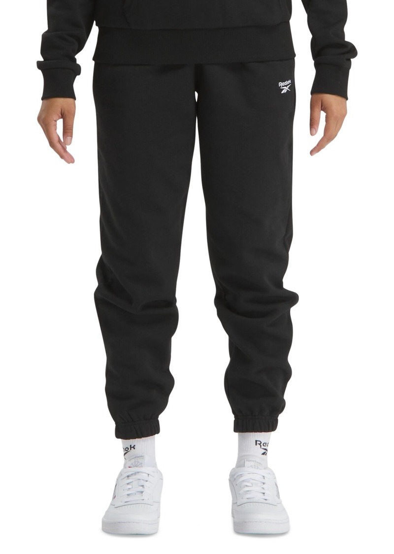 Reebok Women's Fleece Jogger Sweatpants - Black