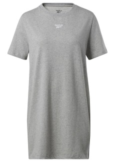 Reebok Women's Identity T-Shirt Dress  Grey Heather M