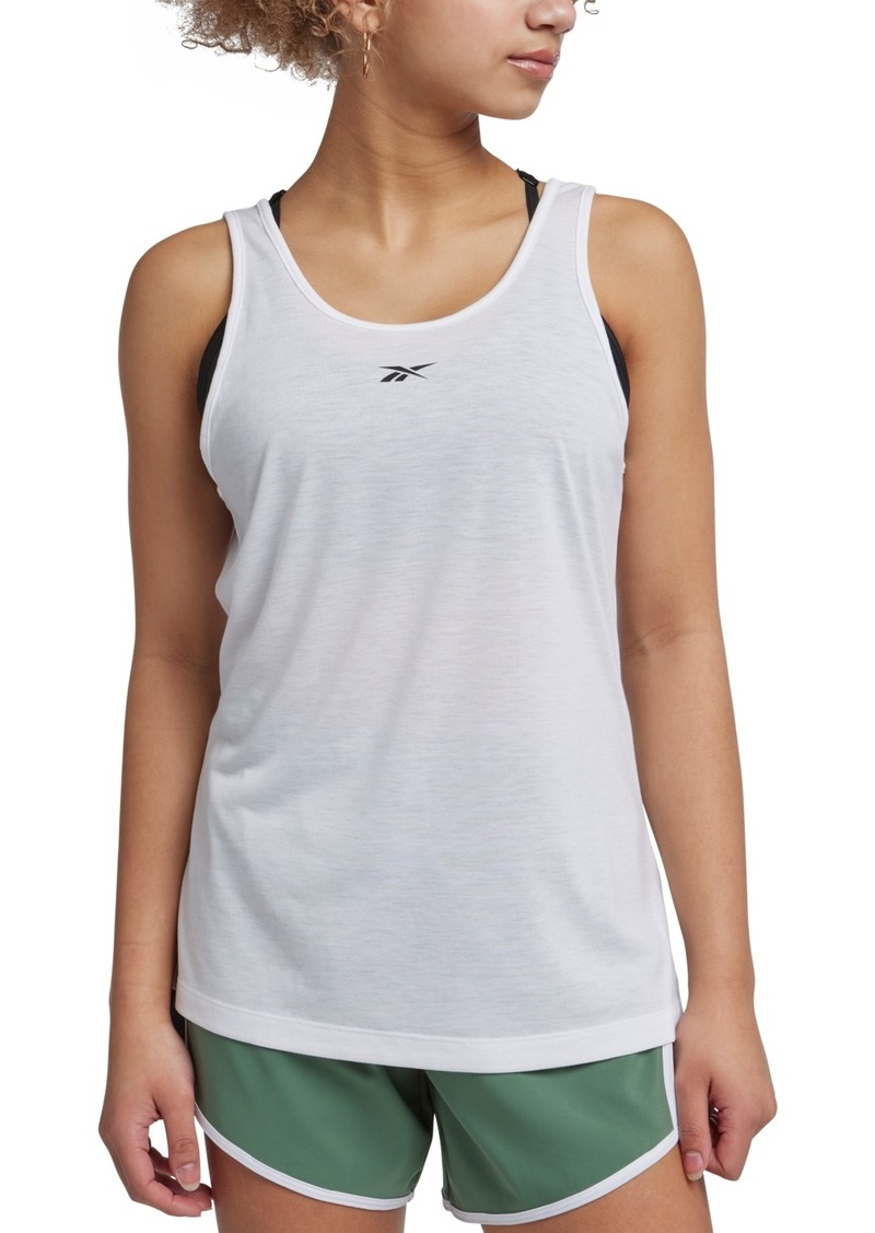 Reebok Women's Identity Training Supremium Tank Top - White