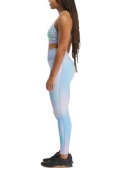 Reebok Women's Lux Bold Ombre High-Waist Leggings - Bold Cyan