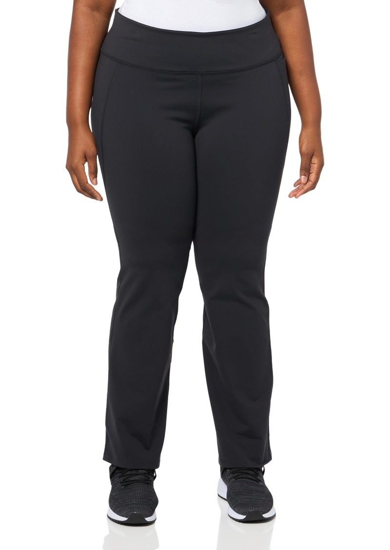 Reebok Women's Lux High Rise Mini-Flare Pant (Plus Size)