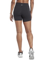 Reebok Women's Lux High-Rise Sweat-Wicking Short - Black