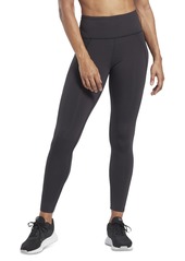 Reebok Women's Lux High-Waisted Pull-On Leggings, A Macy's Exclusive - Black
