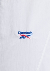 Reebok Women's Pull-On Logo Woven Track Pants - White