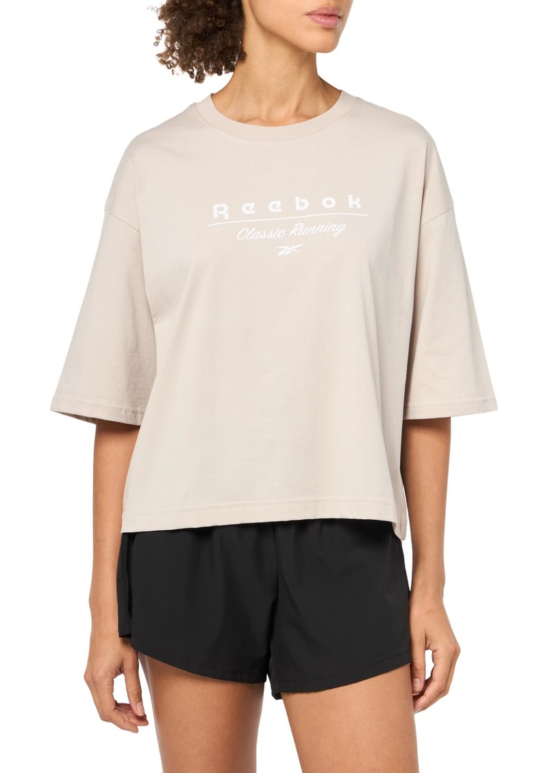 Reebok Women's Regular Running Graphic Tee