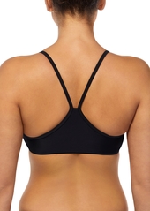 Reebok Women's V-Back Bralette Bikini Top - Black