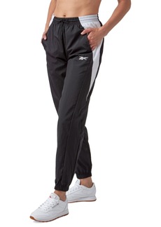 Reebok Women's Vector Woven Track Pants - Black