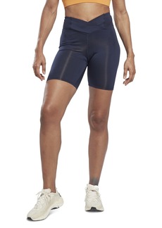 Reebok Women's Workout Ready Basic Bike Shorts - Vector Navy