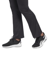 Reebok Women's Workout Ready Crossover-Waist Bootcut Pants - Night Black